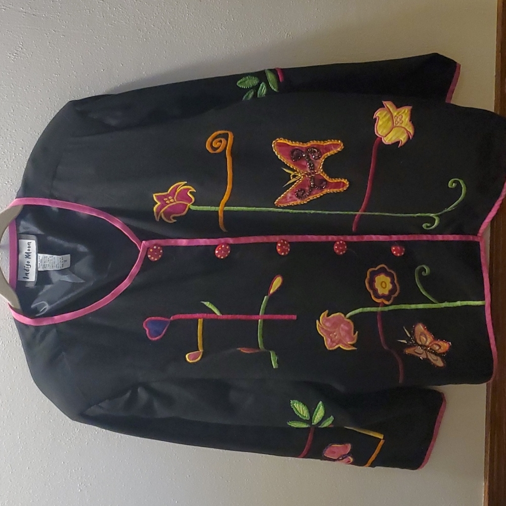 Indigo Moon Butterfly Jacket